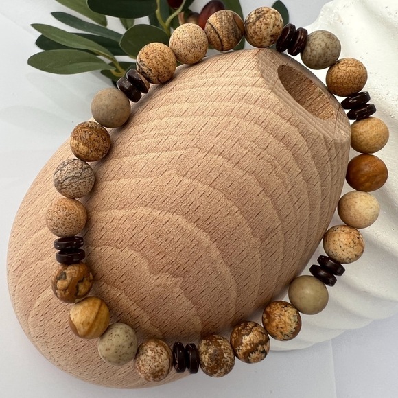 JASPER Beaded Stretch Bracelet - Picture 15 of 15